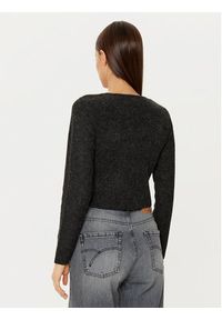 only - ONLY Kardigan Rica 15334914 Czarny Slim Fit. Kolor: czarny. Materiał: syntetyk #2