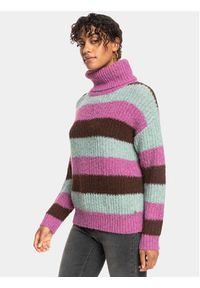 Roxy Sweter Pictures Of Us Swtr ERJSW03570 Różowy Regular Fit. Kolor: różowy. Materiał: syntetyk #4