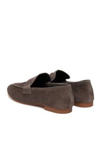 Gino Rossi - GINO ROSSI Lordsy CEO-V1105-55 Szary. Kolor: szary. Materiał: zamsz, skóra #3