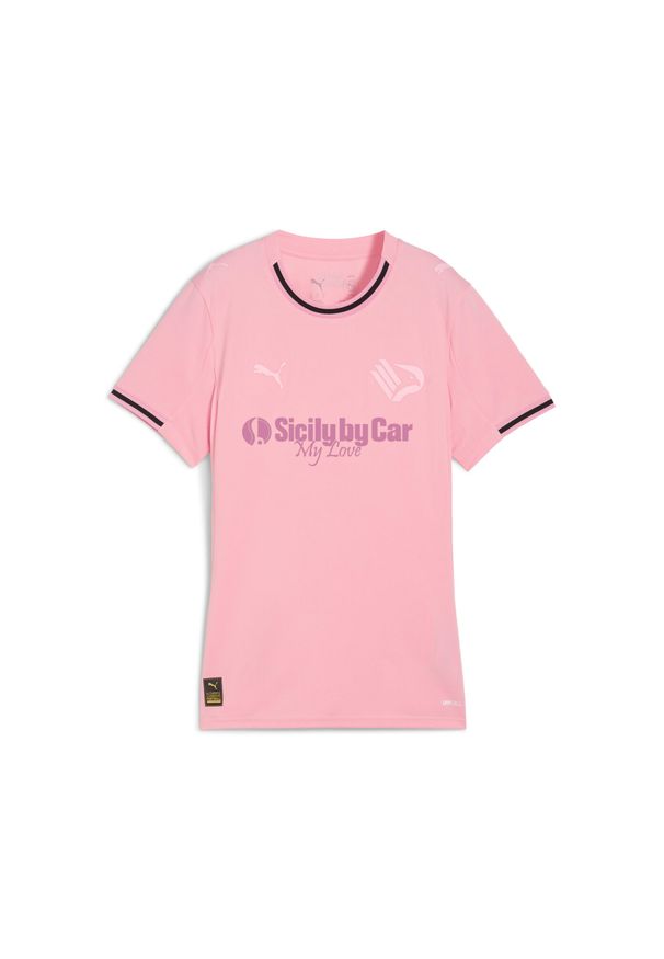 Puma - Palermo F.C. Replika damskiej koszulki domowej 25/26 PUMA. Kolor: różowy. Sport: piłka nożna