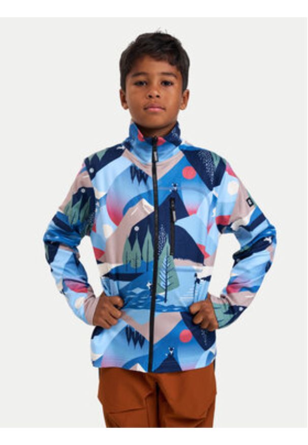 Reima Polar Lisisti 5200355C Granatowy Regular Fit. Kolor: niebieski. Materiał: syntetyk