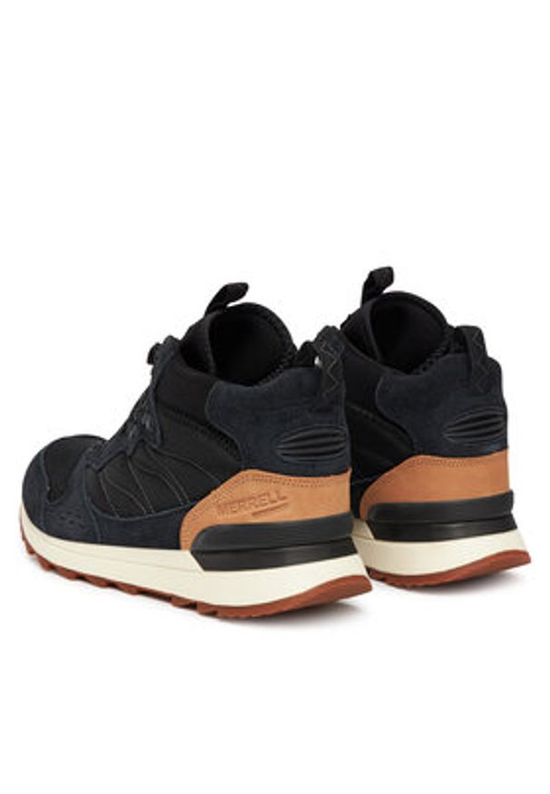 Merrell Trekkingi Alpine 83 Snkr Recraft Mid Waterproof J006719 Czarny. Kolor: czarny. Materiał: zamsz, skóra. Sport: turystyka piesza