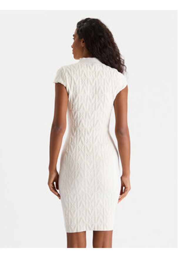 Marciano Guess Sukienka codzienna 4BGK0A 5661Z Beżowy Bodycon Fit. Okazja: na co dzień. Kolor: beżowy. Materiał: syntetyk. Typ sukienki: bodycon, proste. Styl: casual