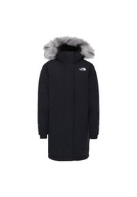 Kurtka turystyczna damska The North Face W Arctic Parka. Kolor: czarny. Sport: turystyka piesza