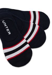 Hunter Zestaw 3 par stopek unisex AS_HUNTER_03S_SS25 (3-PACK) Granatowy. Kolor: niebieski. Materiał: materiał, bawełna