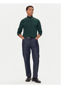 Hugo - HUGO Golf Daporollo 50547372 Zielony Regular Fit. Typ kołnierza: golf. Kolor: zielony. Materiał: bawełna