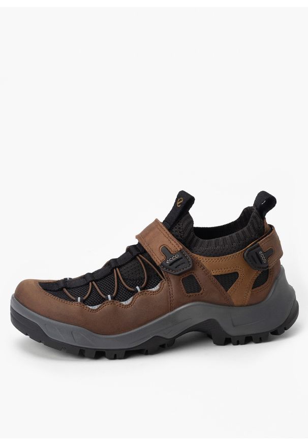 ecco - Buty trekkingowe męskie ECCO OFFROAD M SHOE TEX. Okazja: do pracy, na co dzień, na spacer. Kolor: brązowy. Sport: turystyka piesza