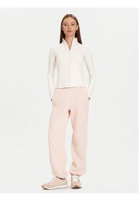 Guess Spodnie dresowe V5BB10 KB681 Różowy Regular Fit. Kolor: różowy. Materiał: syntetyk, bawełna #4