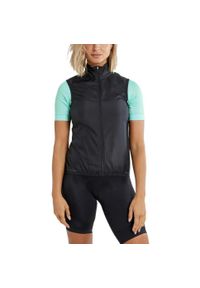 Damska kurtka wodoodporna Craft Essence Light. Kolor: czarny. Sport: turystyka piesza #2