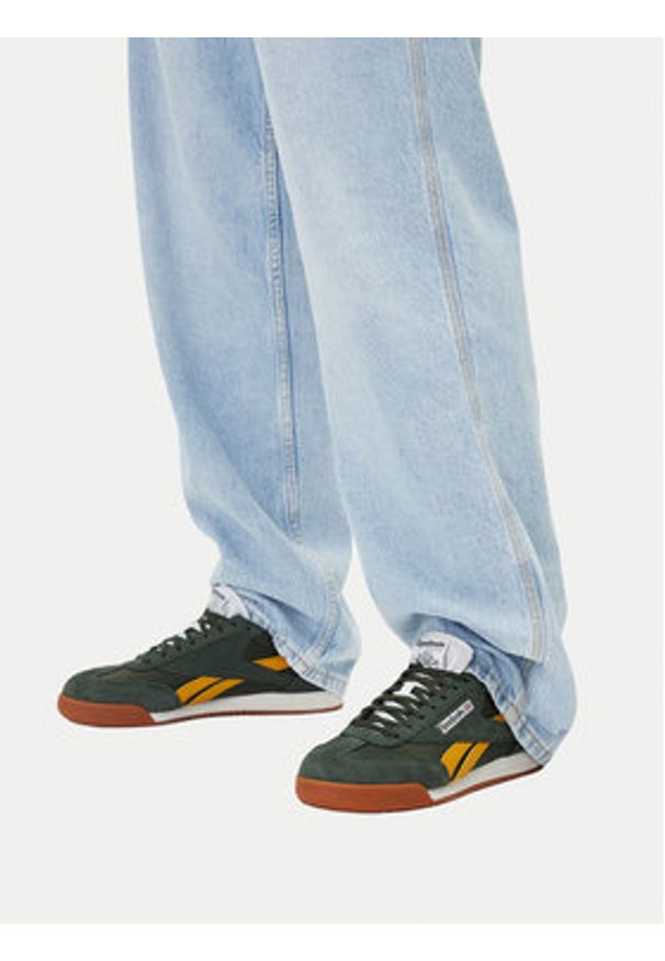 Reebok Sneakersy CEO-CAMPIO XT 100230427 Zielony. Kolor: zielony. Materiał: zamsz, skóra