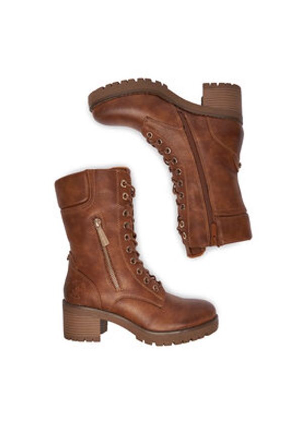 Beverly Hills Polo Club Trzewiki EO-WS0680-01 Brązowy. Kolor: brązowy. Materiał: materiał