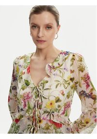French Connection Bluzka 72YOK Kolorowy Regular Fit. Materiał: syntetyk. Wzór: kolorowy