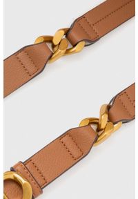 Liu Jo pasek damski kolor brązowy. Kolor: brązowy #2