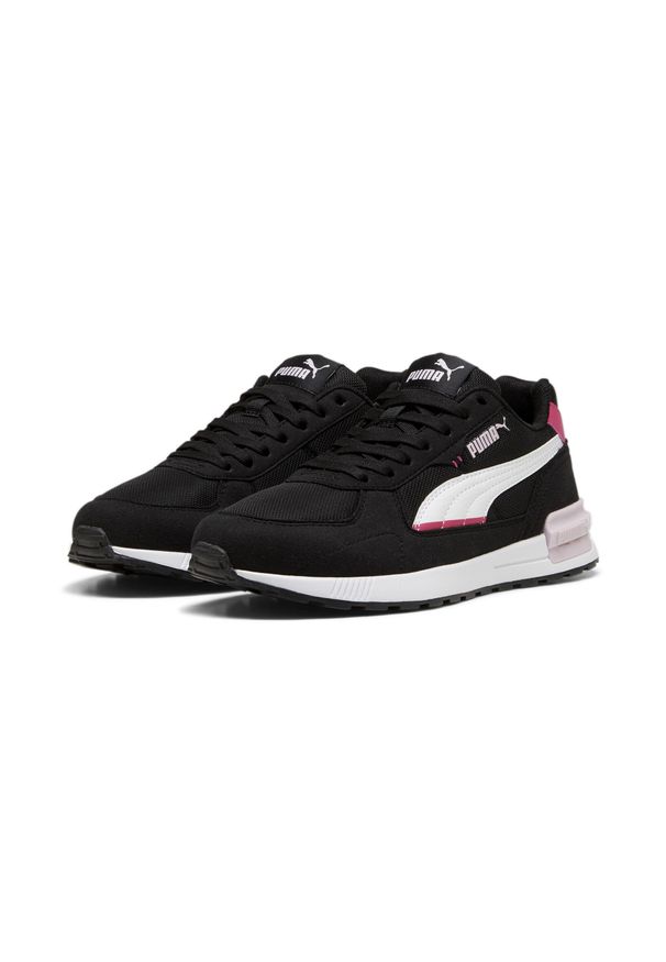 Buty do chodzenia męskie Puma Graviton. Kolor: biały, czarny, różowy, wielokolorowy. Materiał: skóra, syntetyk, tkanina, materiał. Sport: turystyka piesza