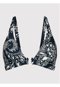 Seafolly Góra od bikini Folklore Longline 31268-933 Granatowy. Kolor: niebieski. Materiał: syntetyk #3