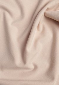 Born2be - Beżowy Wiskozowy T-shirt o Dopasowanym Kroju z Dekoltem w Łódkę Idahphaeia. Okazja: na co dzień, na spotkanie biznesowe, do pracy. Kolor: beżowy. Materiał: wiskoza. Wzór: aplikacja. Styl: casual, biznesowy, klasyczny #4