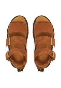 Dr. Martens Sandały Gryphin DM40625200 Brązowy. Kolor: brązowy. Materiał: nubuk, skóra #4