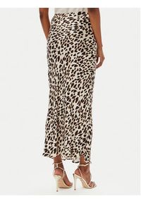 Kontatto Spódnica maxi B3008C Beżowy Slim Fit. Kolor: beżowy. Materiał: wiskoza #3