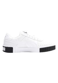 Buty do chodzenia damskie Puma Cali W. Zapięcie: sznurówki. Kolor: biały. Materiał: syntetyk, tkanina, skóra, materiał. Szerokość cholewki: normalna. Sport: turystyka piesza