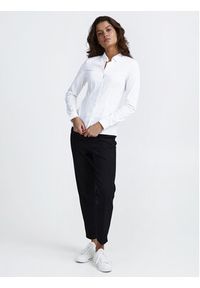 ICHI Koszula Dima 102533 Biały Classic Fit. Kolor: biały. Materiał: bawełna #8