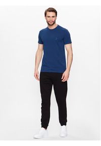 Trussardi Jeans - Trussardi T-Shirt 52T00715 Niebieski Regular Fit. Kolor: niebieski. Materiał: bawełna #5