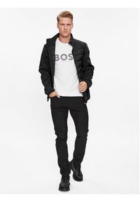 BOSS - Boss T-Shirt Tee 8 50501195 Biały Regular Fit. Kolor: biały. Materiał: bawełna #4