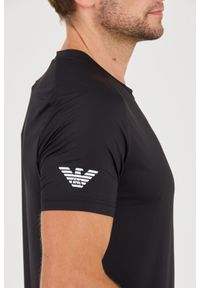 EA7 Emporio Armani - EA7 Czarny męski t-shirt Ventus 7, Rozmiar XXL. Kolor: czarny #5