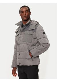 BOSS Kurtka zimowa C-Caniel 50524358 Szary Regular Fit. Kolor: szary. Materiał: syntetyk. Sezon: zima #1