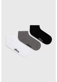 Wrangler skarpetki 3-pack męskie kolor czarny. Kolor: czarny #1