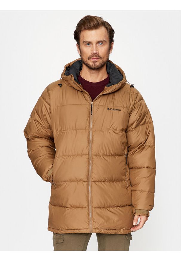 columbia - Columbia Kurtka zimowa Pike Lake™ Parka Brązowy Regular Fit. Kolor: brązowy. Materiał: syntetyk. Sezon: zima