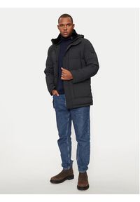Hechter Paris Kurtka puchowa 50168 142205 Czarny Regular Fit. Kolor: czarny. Materiał: syntetyk #6
