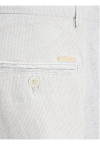 Jack & Jones - Jack&Jones Szorty materiałowe Jpstace 12252992 Biały Tapered Fit. Kolor: biały. Materiał: len, bawełna #6