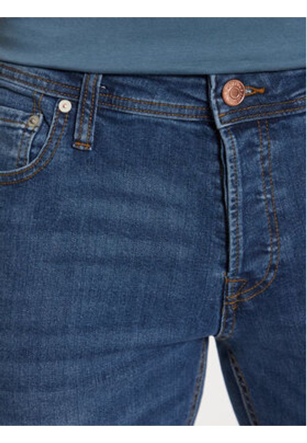 Jack & Jones - Jack&Jones Jeansy Glenn 12243592 Niebieski Slim Fit. Kolor: niebieski