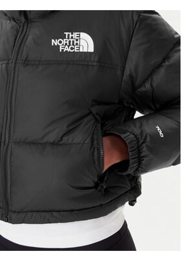 The North Face Kurtka puchowa Nuptse NF0A5GGE Czarny Regular Fit. Kolor: czarny. Materiał: syntetyk