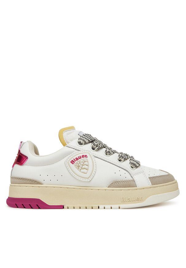 Sneakersy Blauer. Kolor: biały