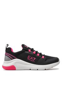 EA7 Emporio Armani Sneakersy X8X180 XK389 M496 Czarny. Kolor: czarny. Materiał: materiał