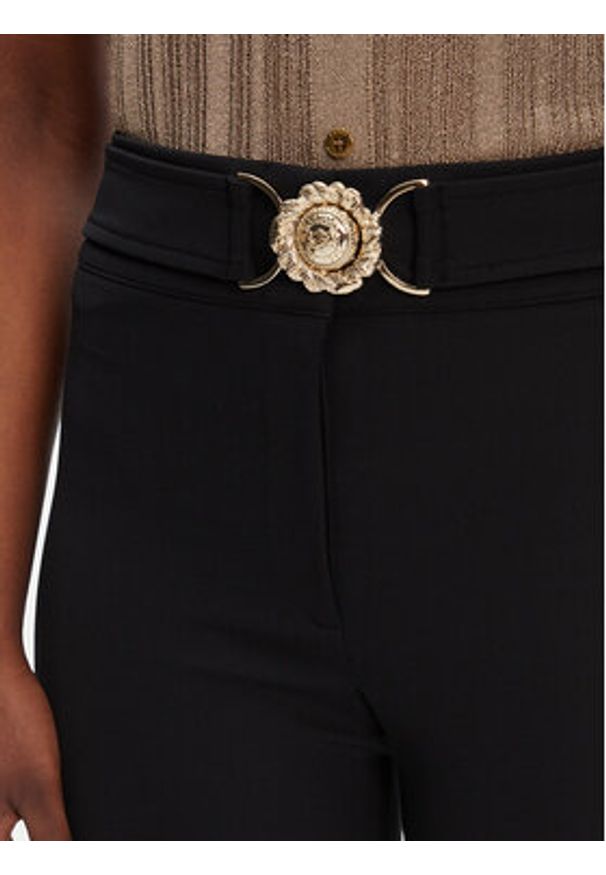 Babylon Spodnie materiałowe S00562 Czarny Regular Fit. Kolor: czarny. Materiał: syntetyk