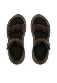 columbia - Columbia Sandały Konos™ Hiker 2-Strap 2121561 Brązowy. Kolor: brązowy. Materiał: skóra, zamsz #3
