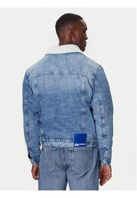 Karl Lagerfeld Jeans Kurtka jeansowa A4M14014 Niebieski Regular Fit. Kolor: niebieski. Materiał: bawełna #5