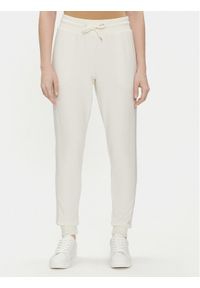 TOMMY HILFIGER - Tommy Hilfiger Spodnie dresowe UW0UW04785 Écru Regular Fit. Materiał: dresówka #1