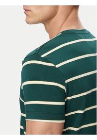 TOMMY HILFIGER - Tommy Hilfiger T-Shirt MW0MW10800 Zielony Regular Fit. Kolor: zielony. Materiał: bawełna #5