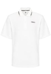 Adidas - adidas Polo Summer GN3835 Biały Regular Fit. Typ kołnierza: polo. Kolor: biały. Materiał: bawełna