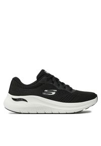 skechers - Skechers Sneakersy Arch Fit 2.0 150051/BKW Czarny. Kolor: czarny. Materiał: materiał #1