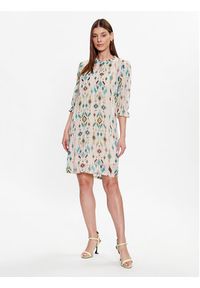 Cream Sukienka codzienna Esra 10611175 Niebieski Regular Fit. Okazja: na co dzień. Kolor: niebieski. Materiał: wiskoza. Typ sukienki: proste. Styl: casual #4