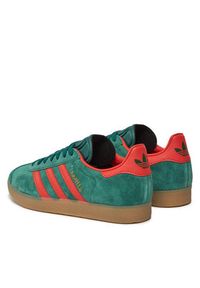 Adidas - adidas Sneakersy Gazelle IG6200 Zielony. Kolor: zielony. Materiał: zamsz, skóra. Model: Adidas Gazelle #3
