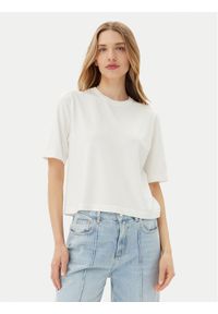 Vero Moda Sweter Silje 10320460 Biały Oversize. Kolor: biały. Materiał: wiskoza #1