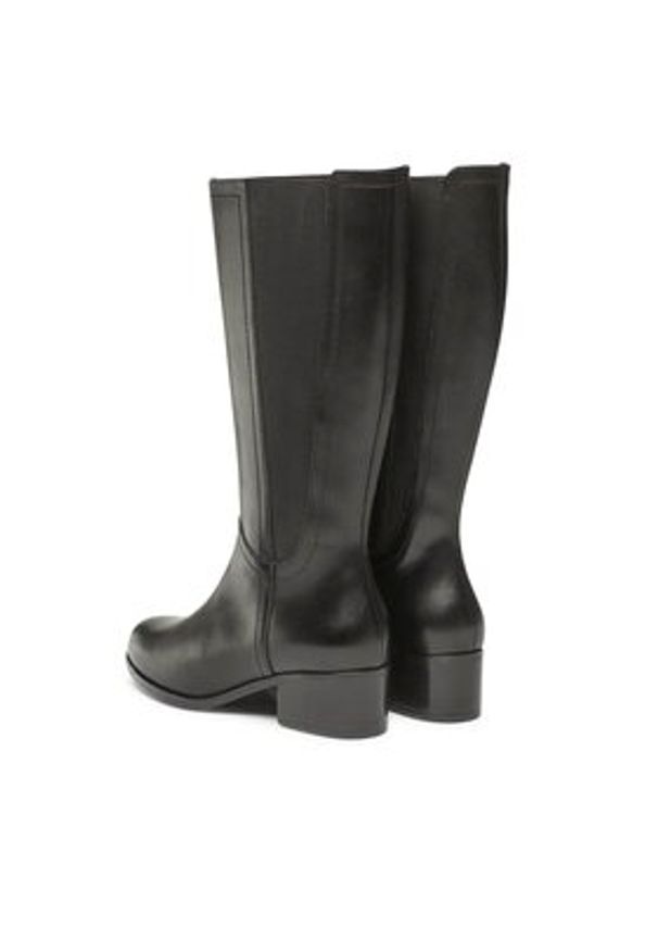 Go Soft Kozaki RST-AUGUSTA-11A Czarny. Kolor: czarny. Materiał: skóra