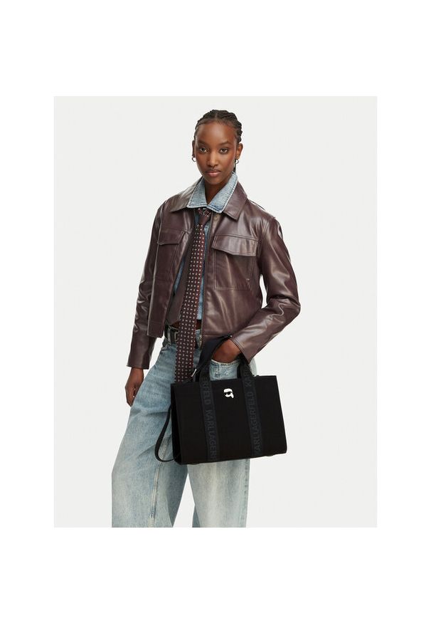 Karl Lagerfeld - Torebka KARL LAGERFELD. Kolor: czarny