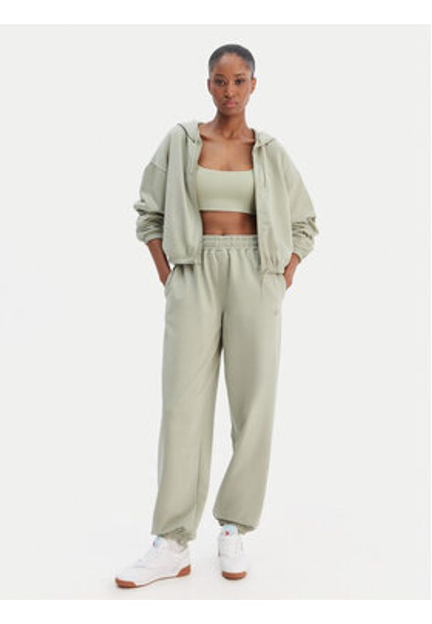 Reebok Bluza Reebok x Ewa Chodakowska Marti RK25620CCW Zielony Regular Fit. Kolor: zielony. Materiał: syntetyk