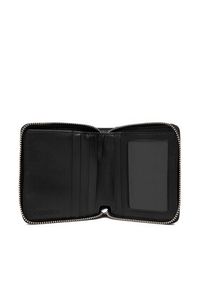 Calvin Klein Portfel Embossed Woven Zip Billfold LV04D1112G Czarny. Kolor: czarny. Materiał: skóra #2